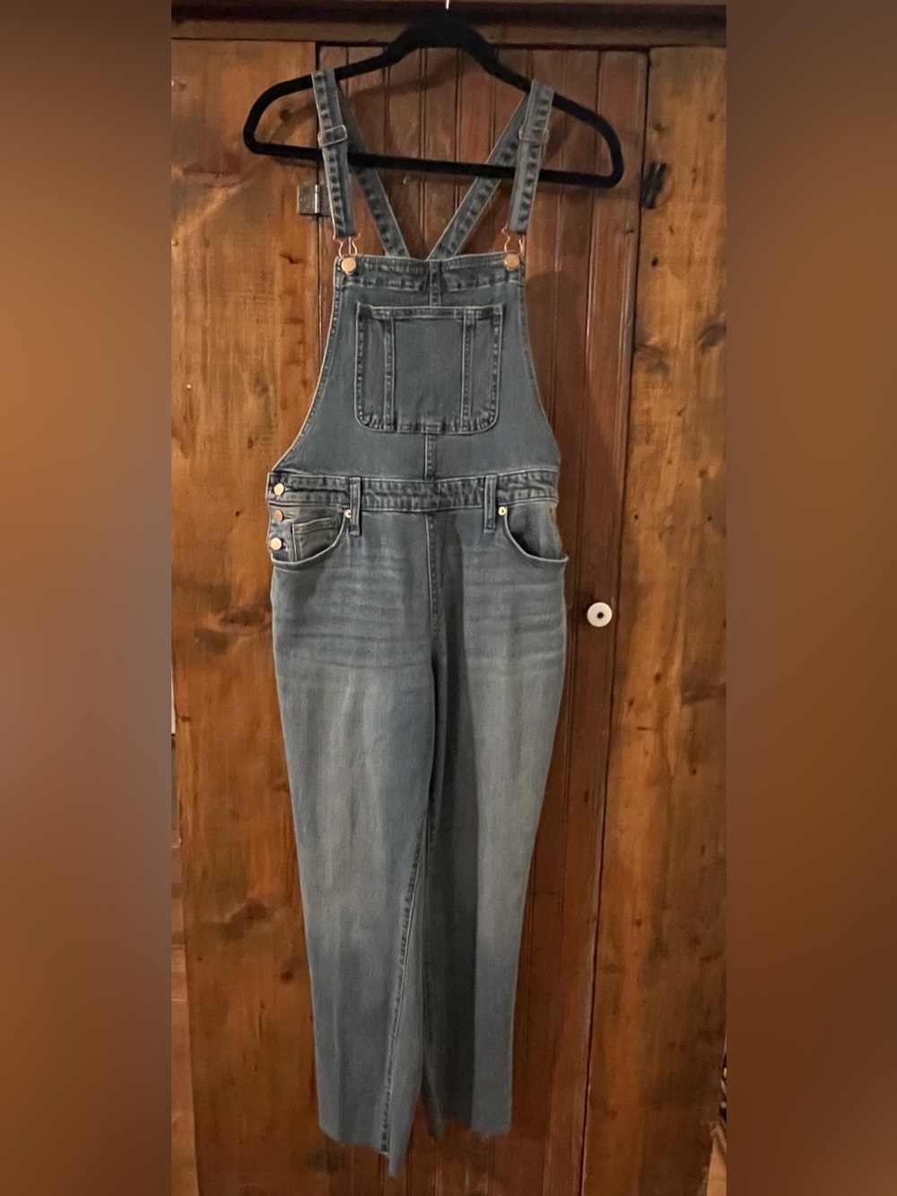 Universal Thread Classic Women's Denim Overalls Size 8 / 29R